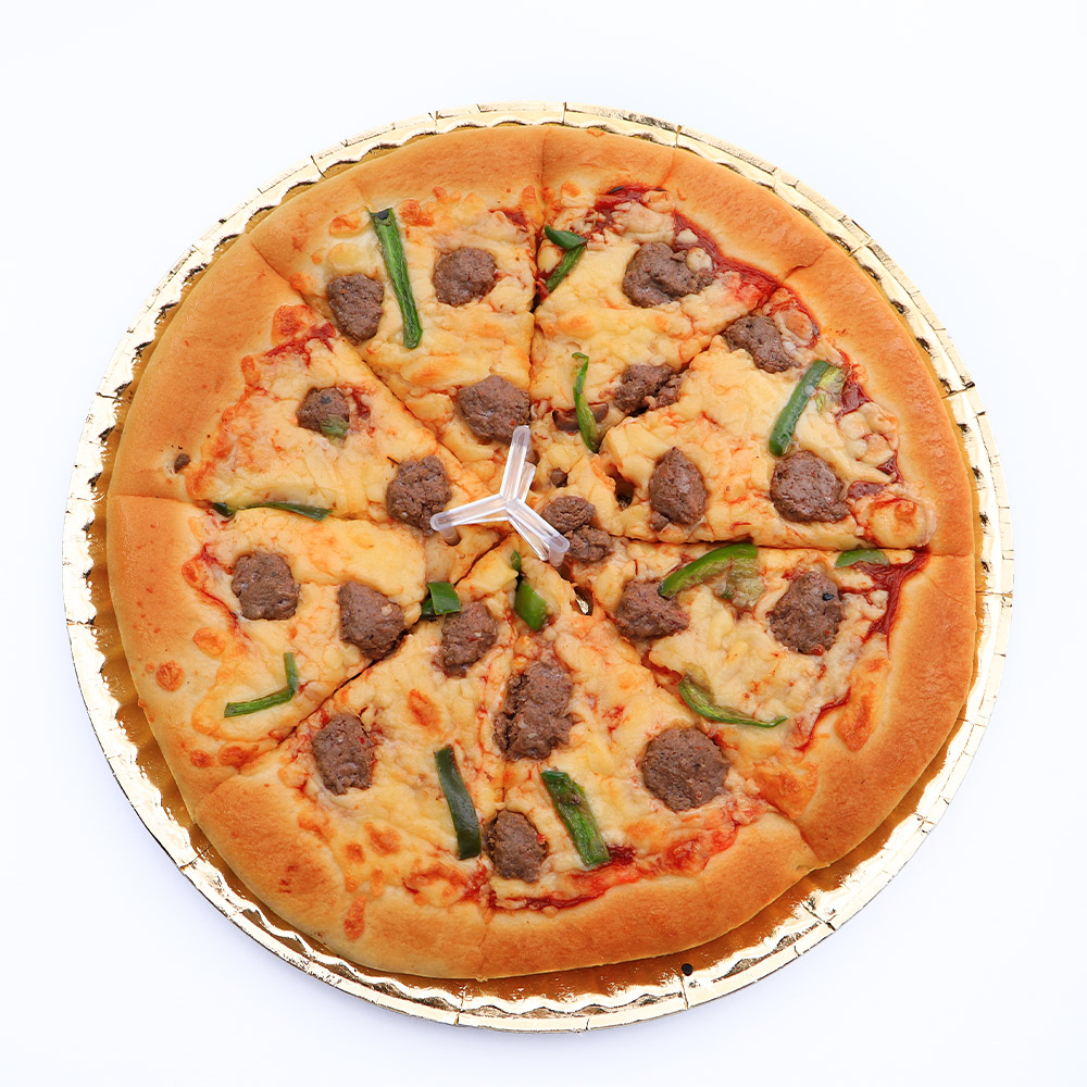 Sausage Pizza Plate