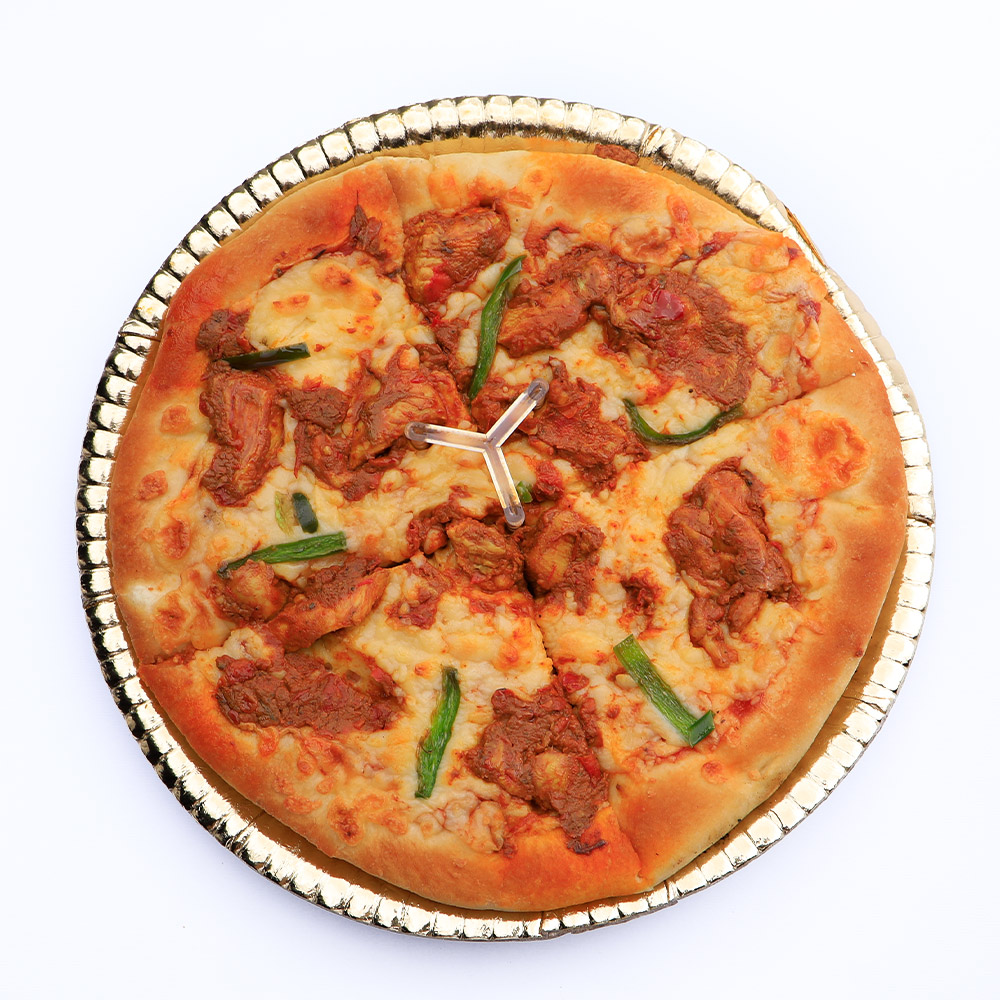 طبق بيتزا شيش