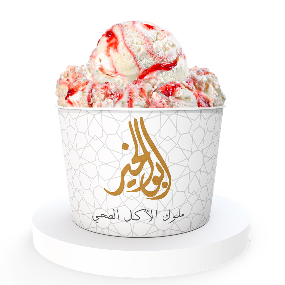 ايس كريم تشيز كيك