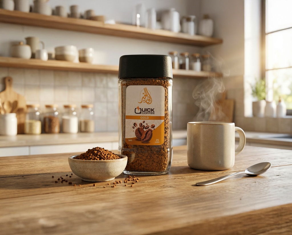 [C0073] كويك كافيه جولد 50غ