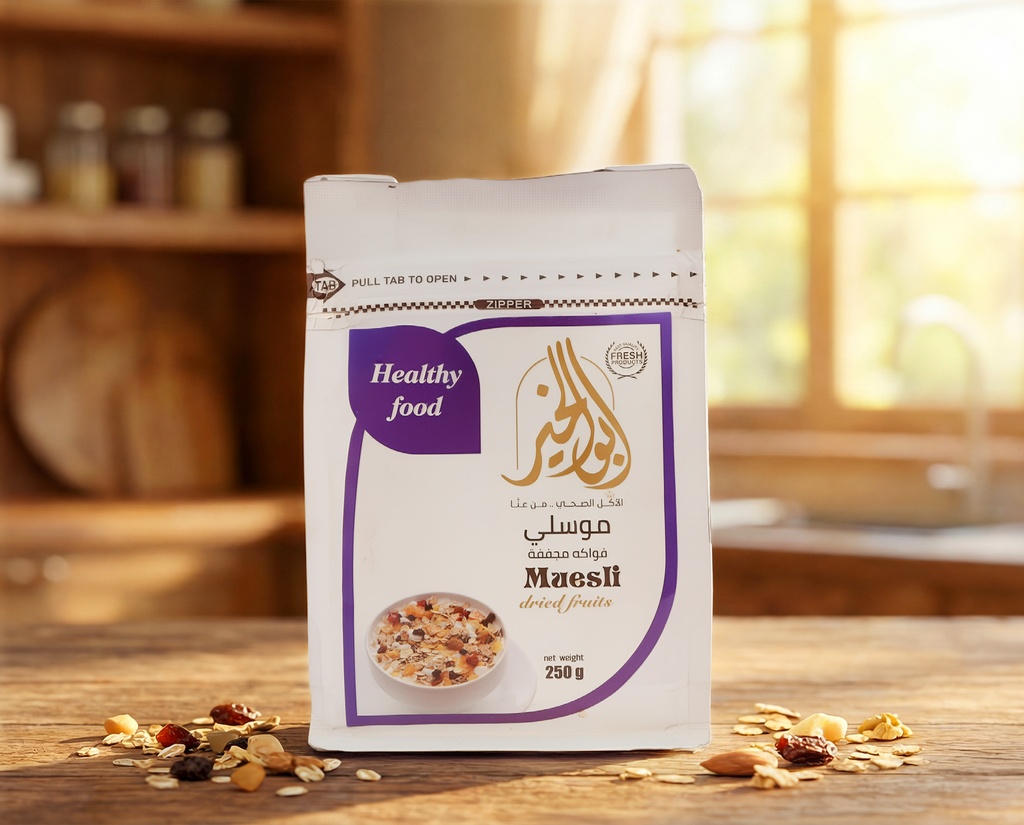 [C0078] موسلي فواكه مجففة 250غ