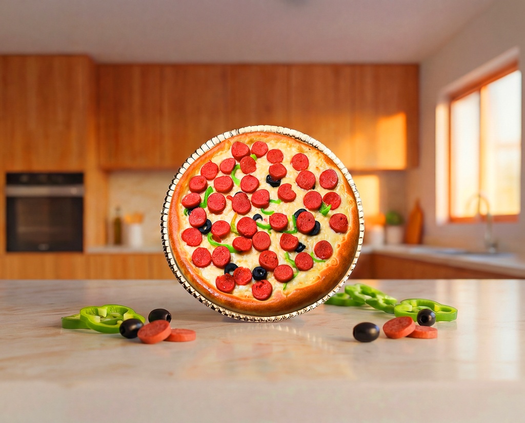 [F0083] Sausage Pizza M