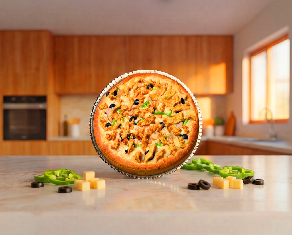 [F0090] Shish Tawook Pizza S