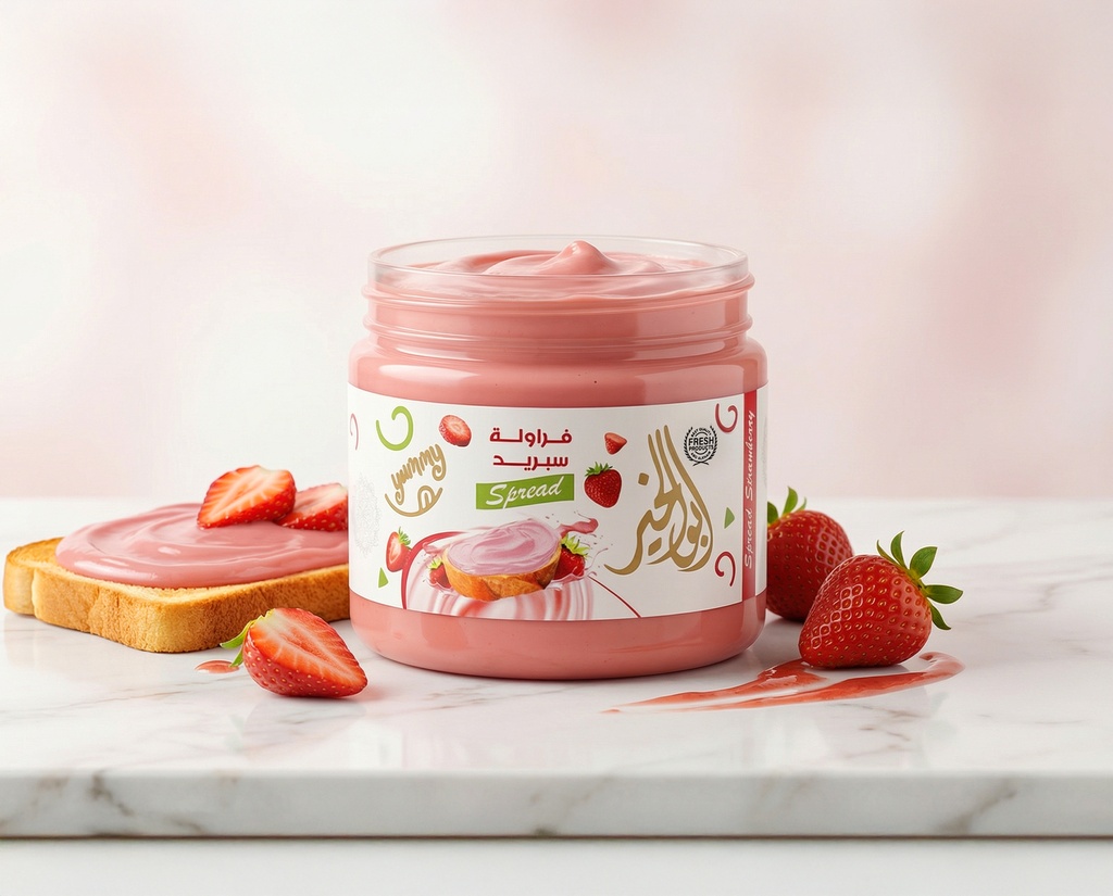 [M0017] برطمان فراوله سبريد 350 غ