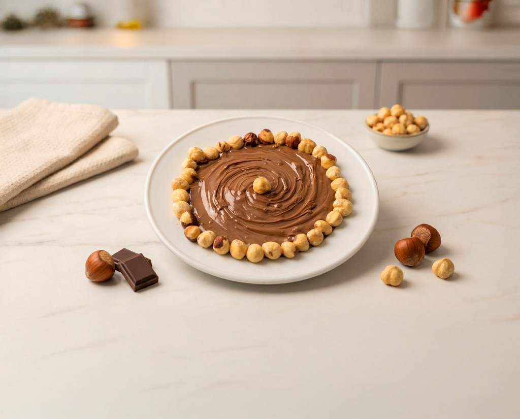 شوكولا بحبات البندق