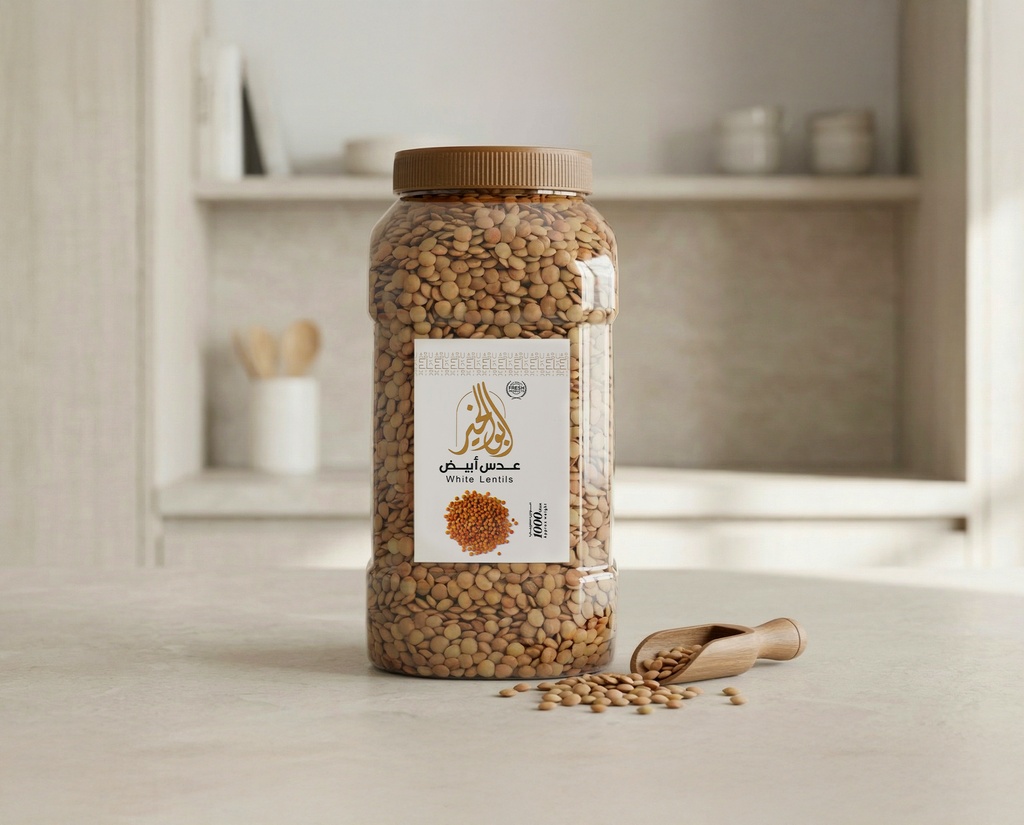 [M0281] White Lentils 1Kg