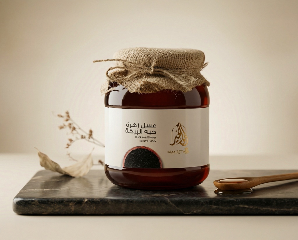 عسل حبة البركة 1ك