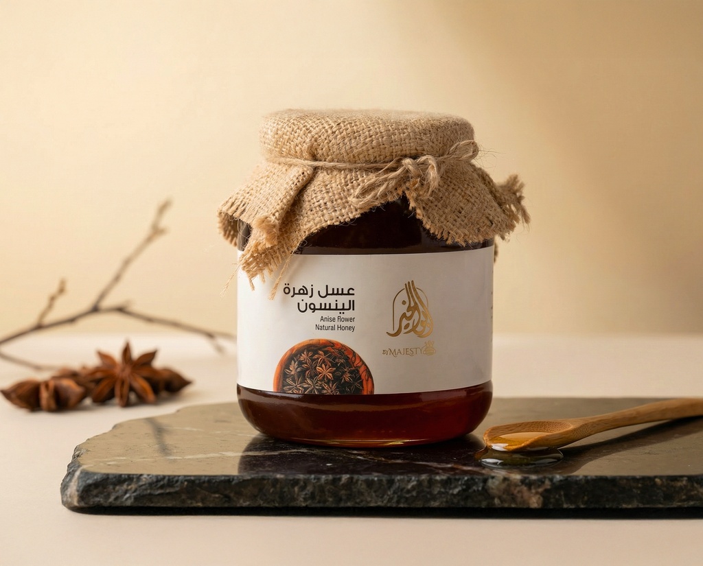 عسل زهرة الينسون 1ك