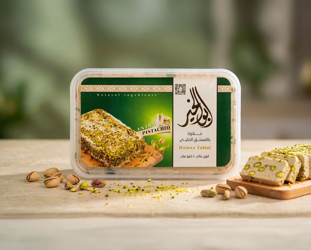 [M0361] Pistachio Halawa 500g
