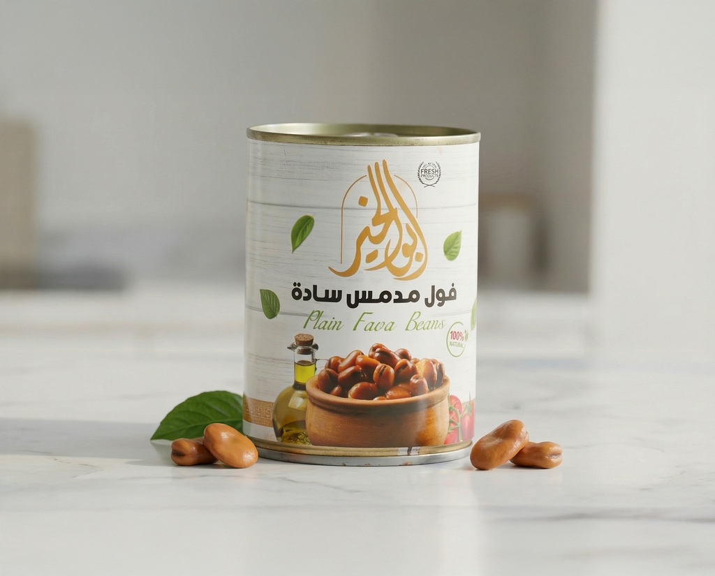 [M0388] فول مدمس سادة 400غ