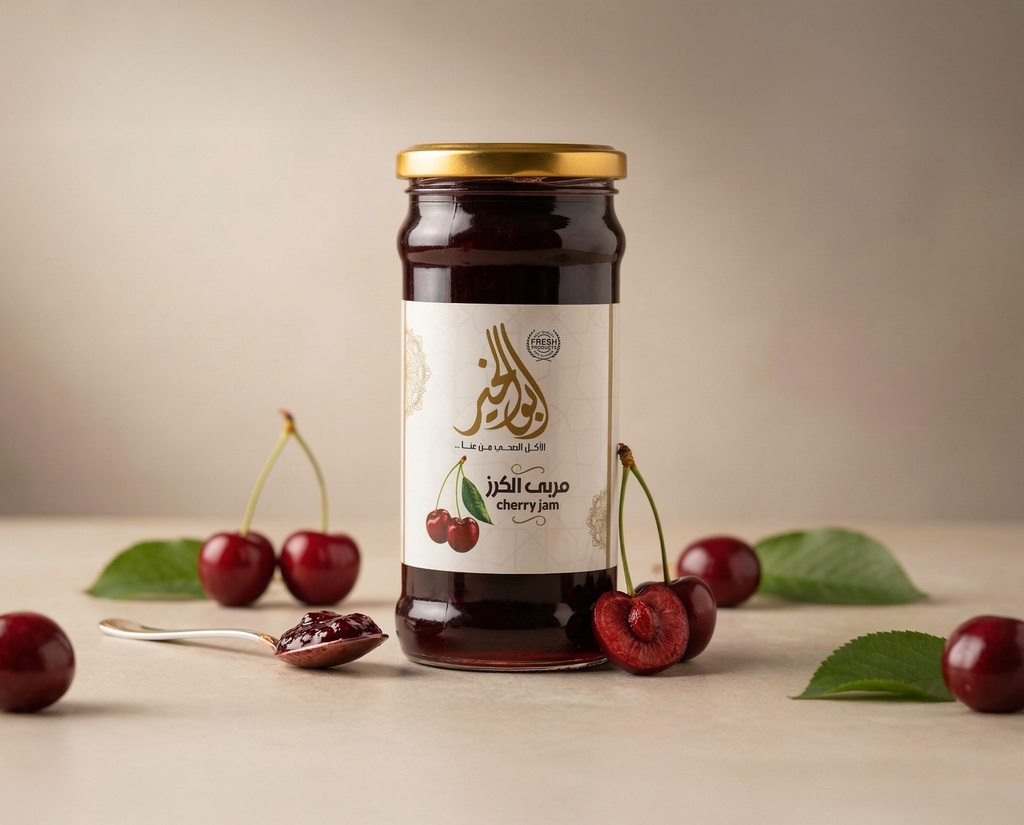 [M0499] Cherry Jam 450 Grams