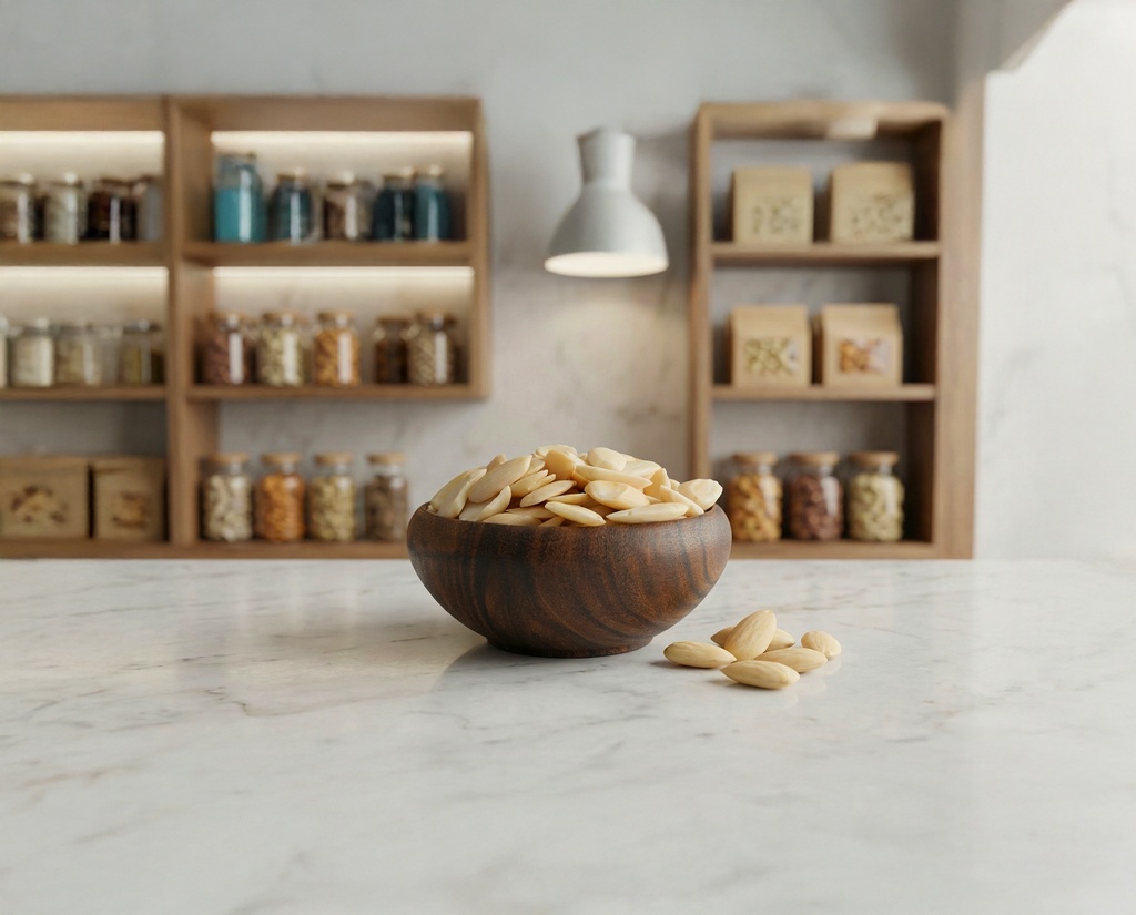 [N0074] Raw Peeled Almond