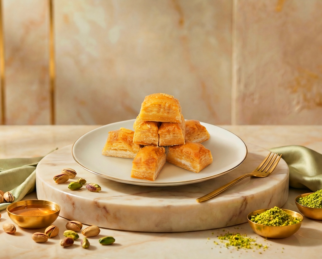 بقلاوة سادة