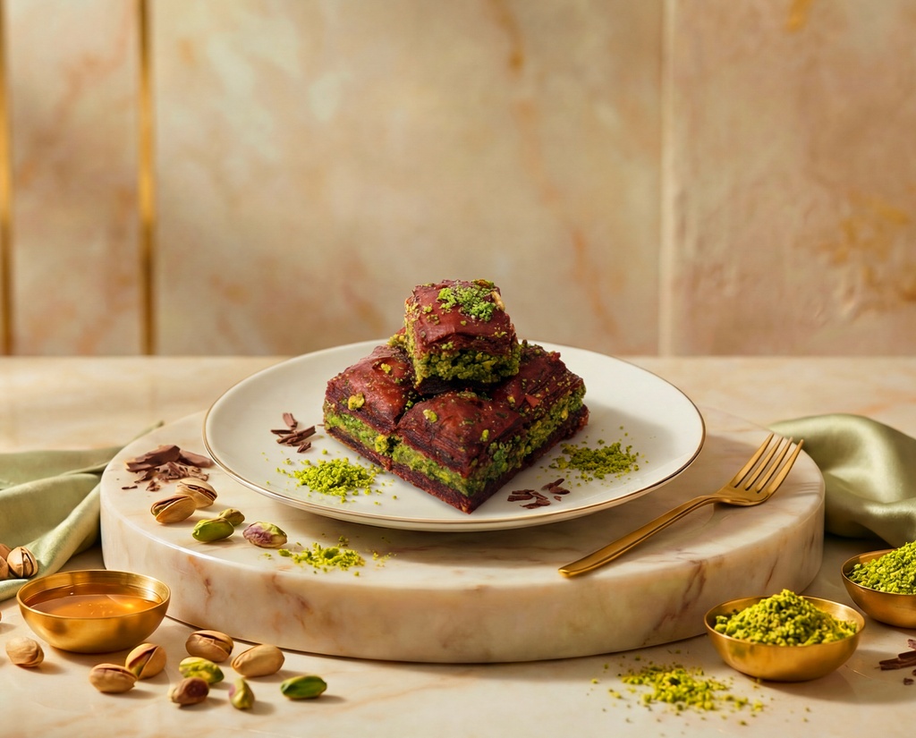 [S0029] Turkish Baklava Flowers