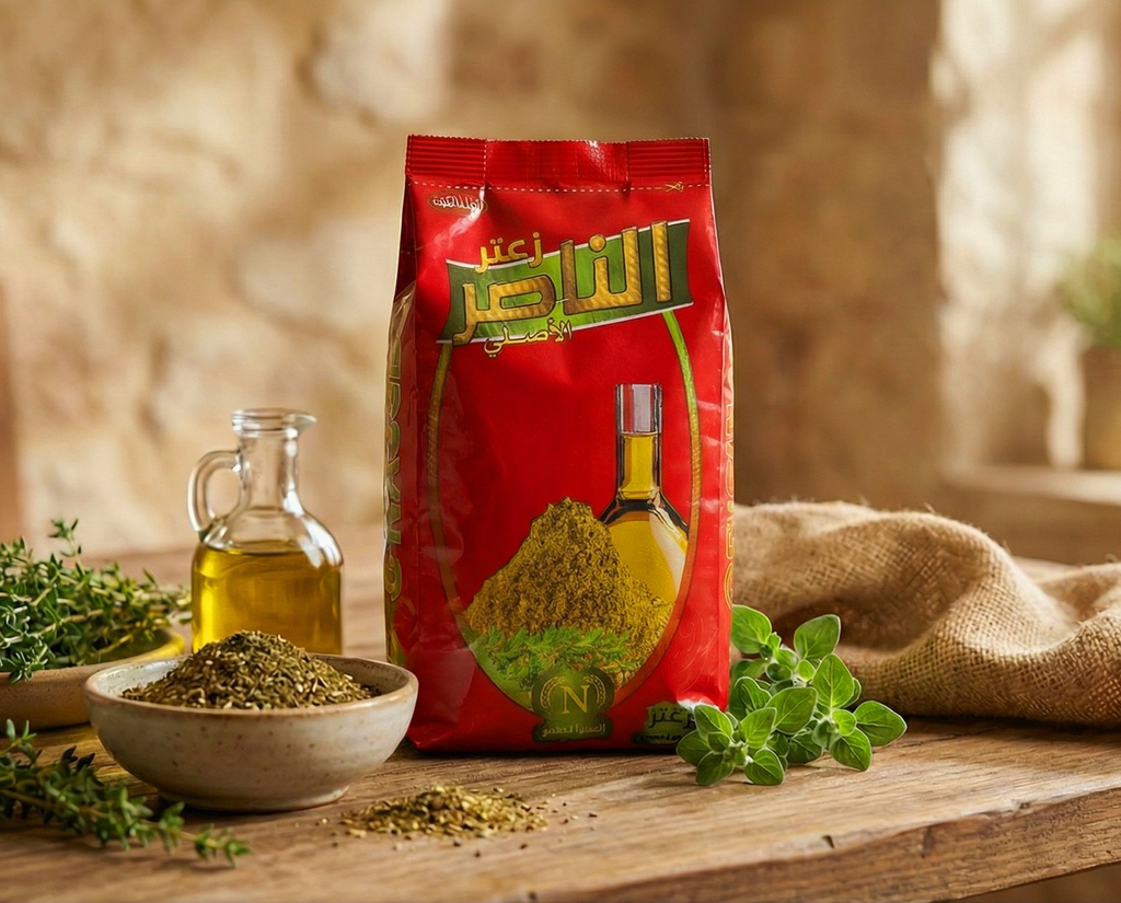 [V0070] زعتر احمر الناصر 450 جرام