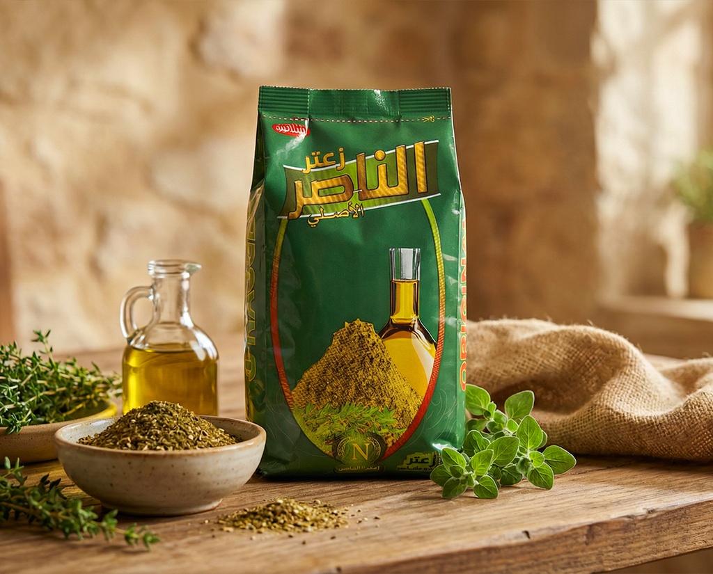 زعتر اخضر الناصر 450 جرام