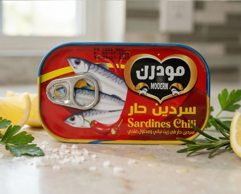 سردين اكسترا حار