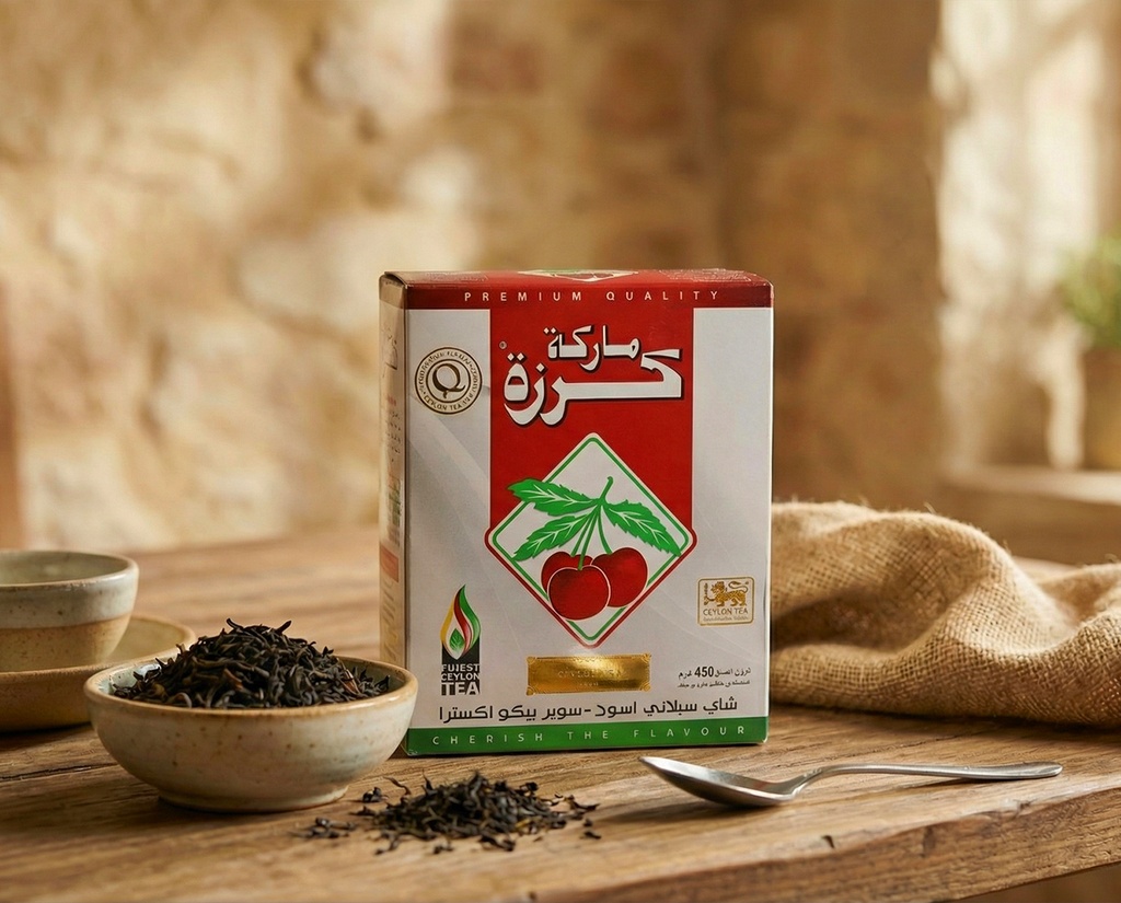 [V0095] شاي خشن كرزة 450غ