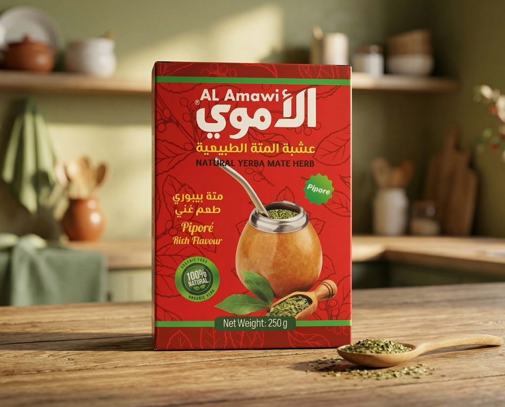 متة الاموي حمراء