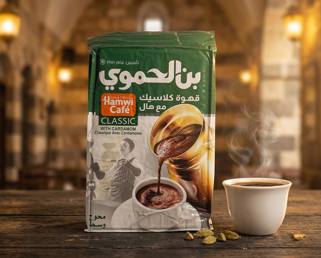 [V0182] Green Hamawi Coffee 450g