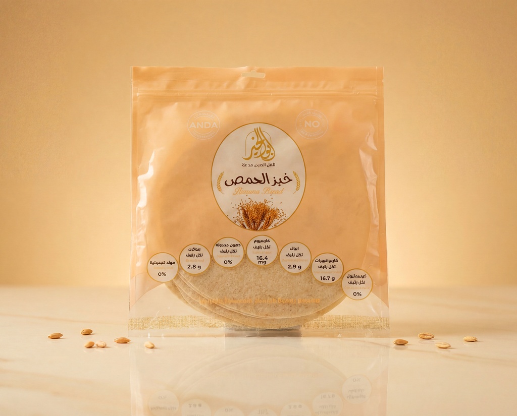 [V0197] Tanour Hummus Bread