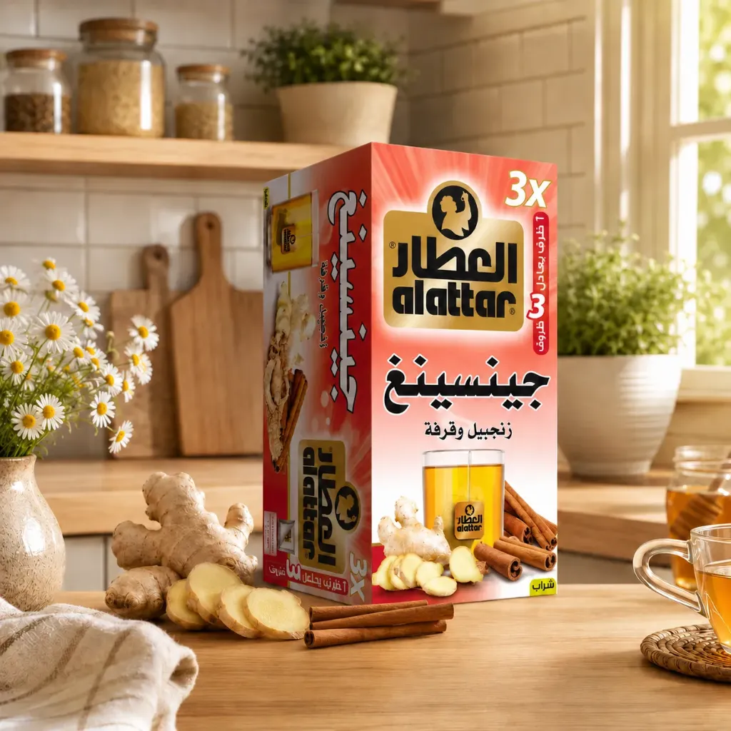 [V0281] Attar Ginseng Cinnamon & Ginger