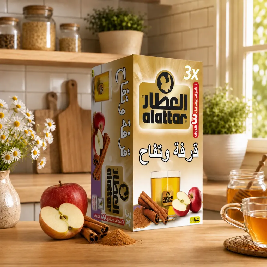 [V0306] العطار قرفة وتفاح