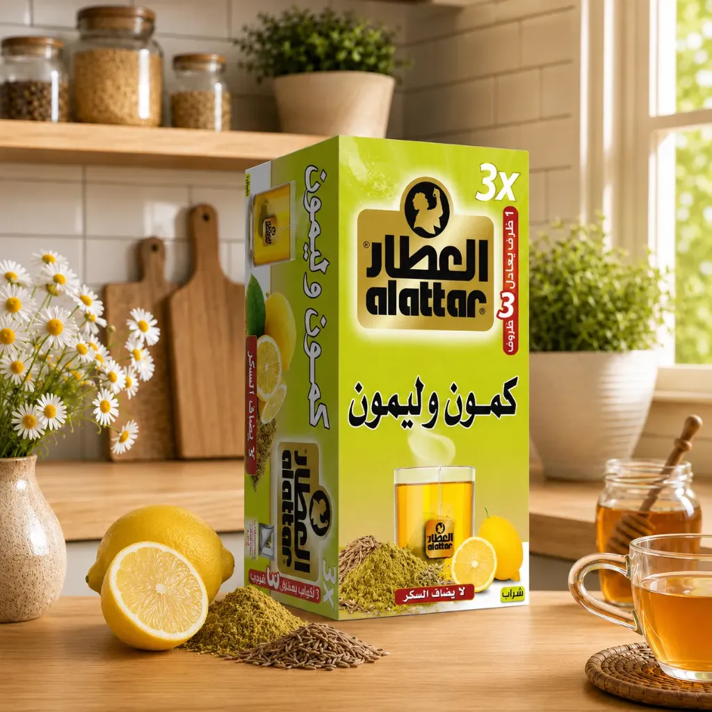 [V0309] العطار كمون و ليمون
