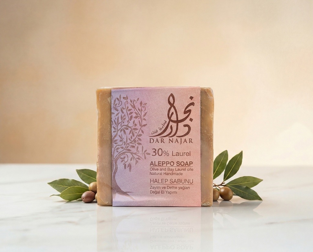[V0323] Dar Najjar Laurel Soap 30%