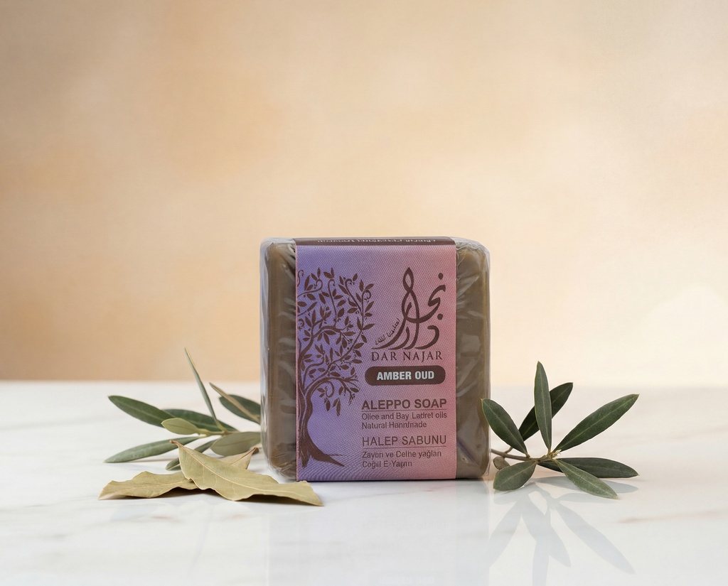 Dar Najjar Scented Laurel Soap with Amber & Oud