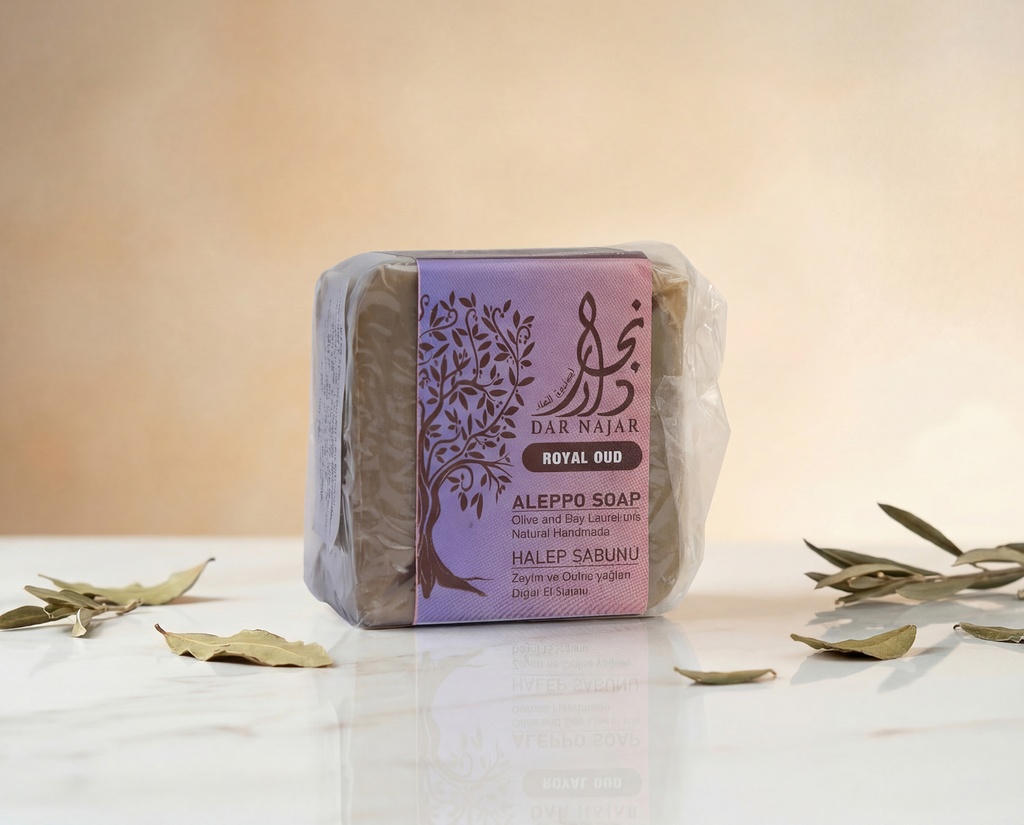 Dar Najjar Scented Laurel Soap with Royal Oud