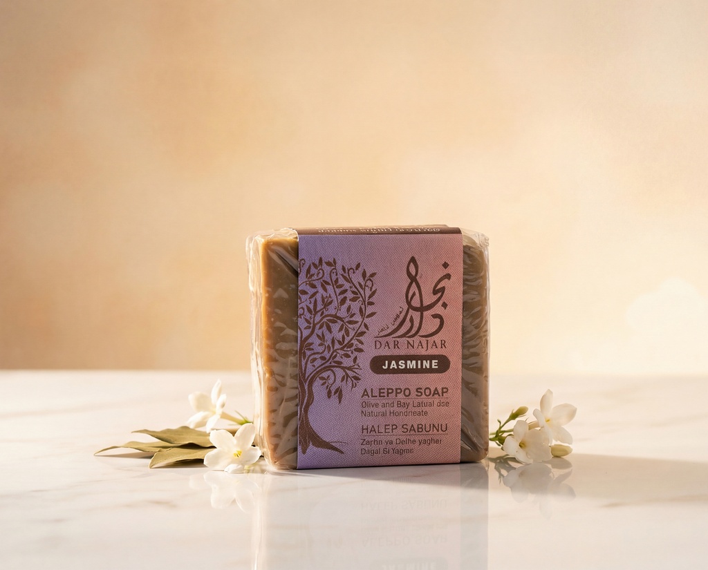 [V0334] دار نجار صابون معطر غار ياسمين Jasmin