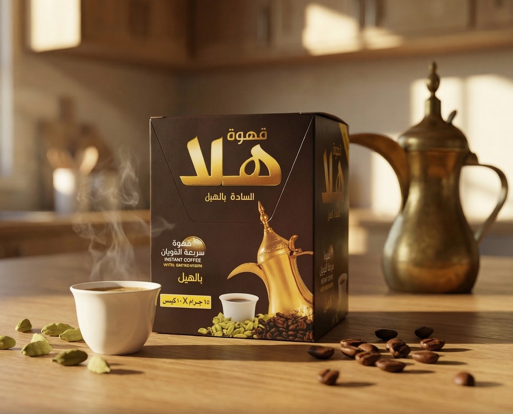 [V0338] قهوة هلا ظرف