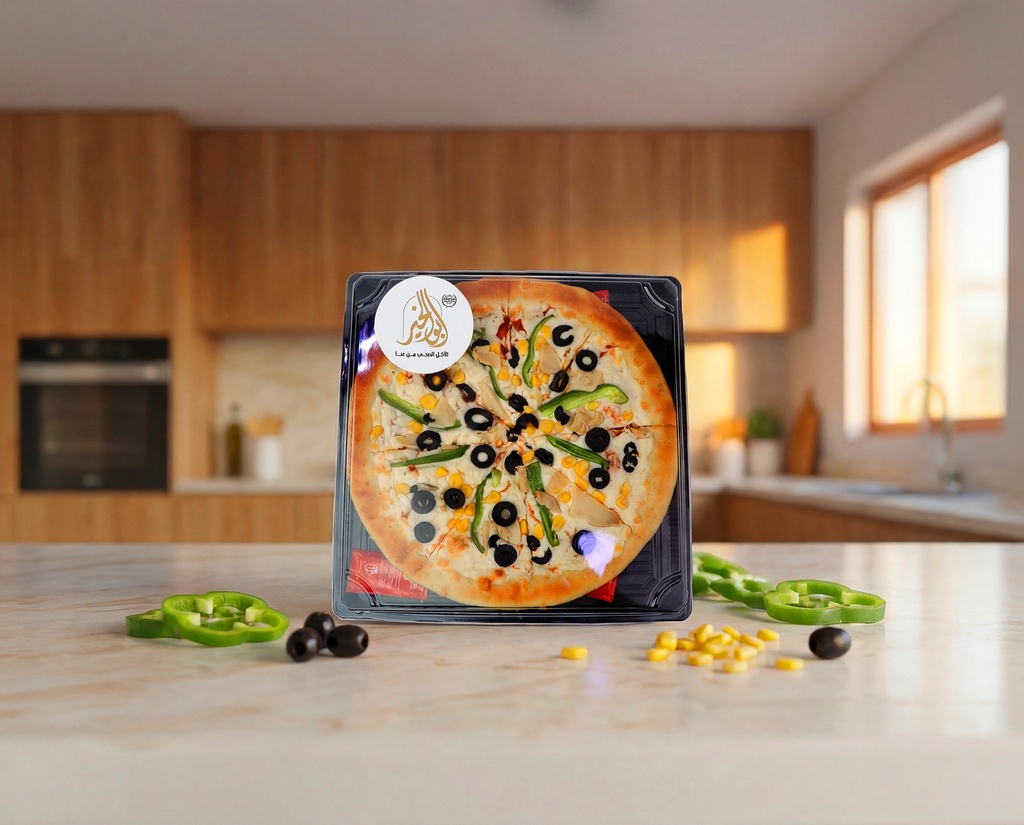 [V0339] Four Seasons Pizza Plate