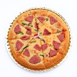 [881] Sausage Pizza Plate