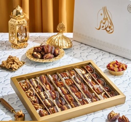 تمر مجدول فاخر بالمكسرات 800غ